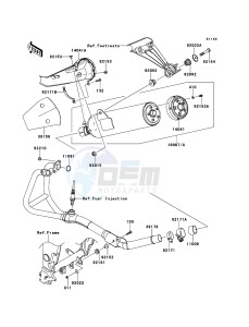 NINJA_250R EX250K9F GB XX (EU ME A(FRICA) drawing Muffler(s)