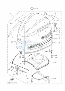 F300BETU drawing FAIRING-UPPER