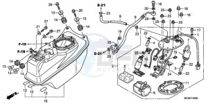 ST1300A9 Korea - (KO / ABS MME) drawing FUEL PUMP