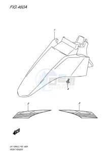 UK110NX ADDRESS EU drawing FRONT FENDER