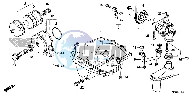 OIL PAN/ OIL PUMP