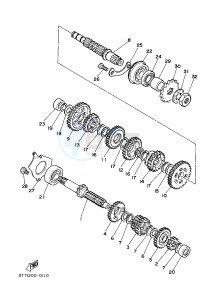 DT125 (3TTN) drawing TRANSMISSION