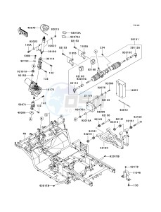 KAF 950 F [MULE 4010 DIESEL 4X4] (F9F-FAF) FAF drawing FRAME