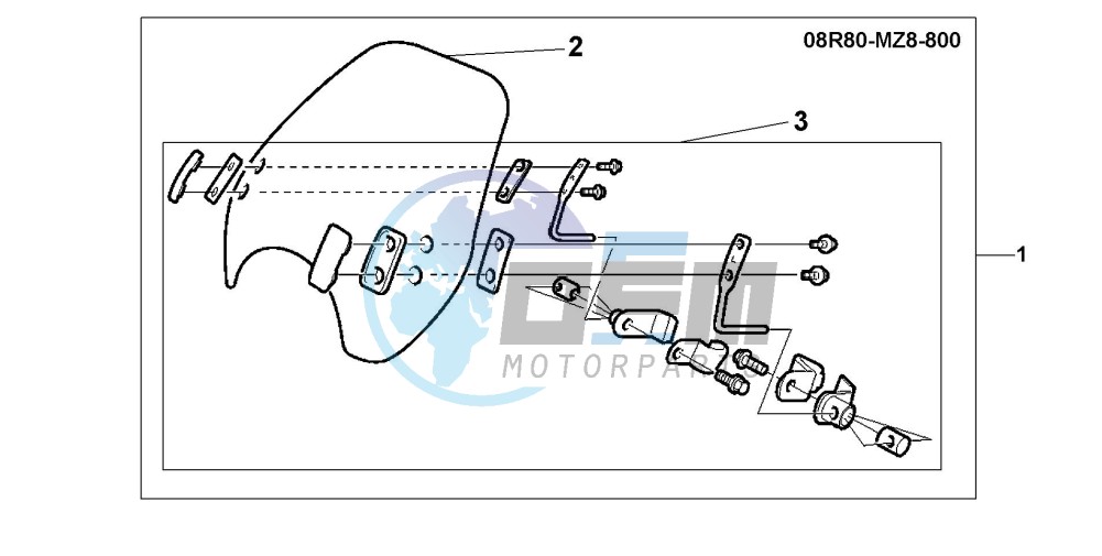 WINDSHIELD SET