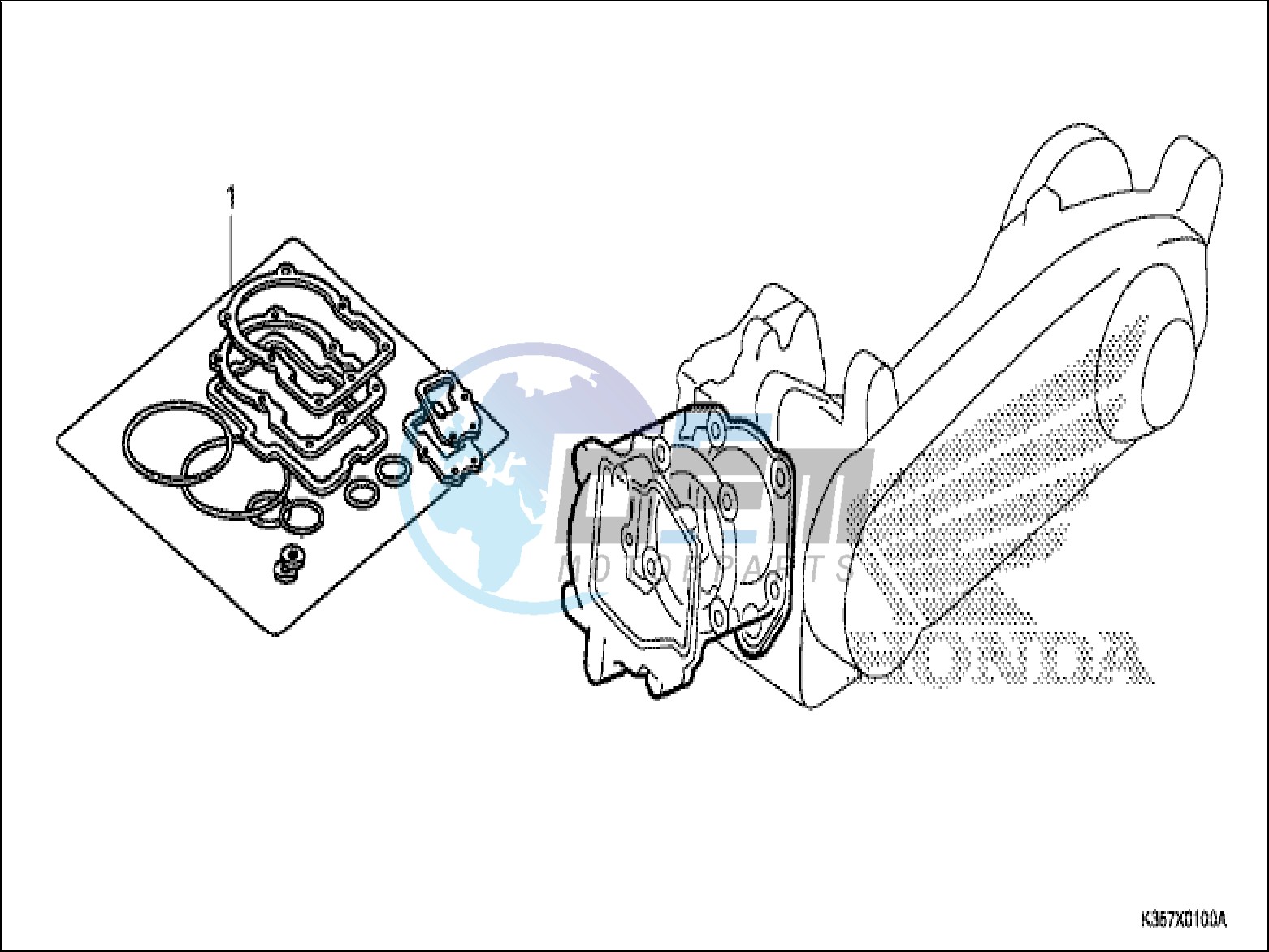 GASKET KIT A