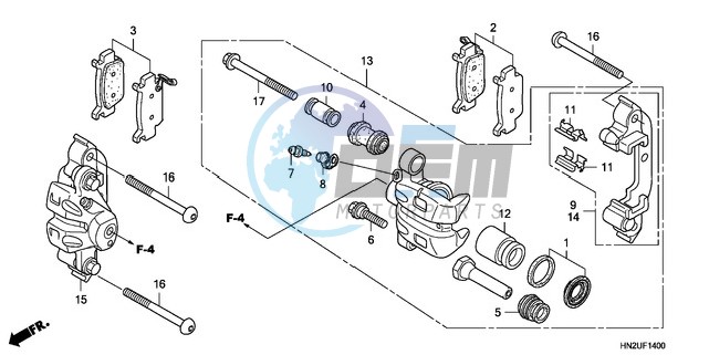 FRONT CALIPER