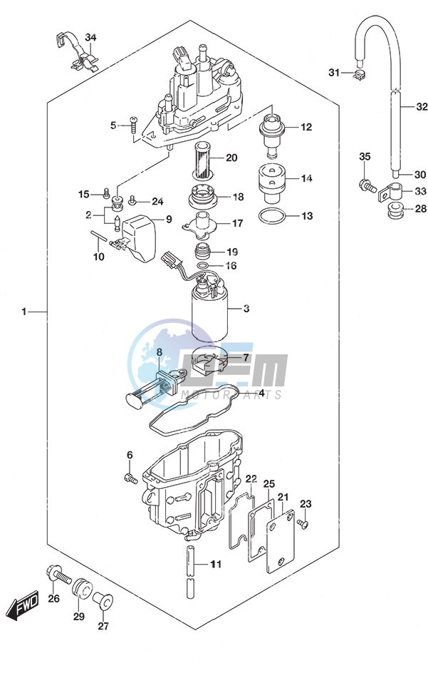 Fuel Vapor Separator