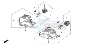 VFR800 drawing WINKER