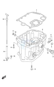 DF 140A drawing Oil Pan