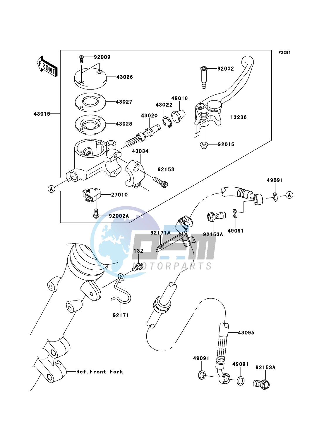 Front Master Cylinder