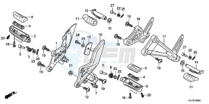 CBR250RAD CBR250R ABS 2E - (2E) drawing STEP