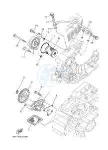 YFM250R YFM25RB RAPTOR 250 (1BTG 1BTH 1BTJ) drawing OIL PUMP