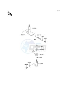 KAF 620 G [MULE 3000] (G6F-G8F) G8F drawing GEAR CHANGE MECHANISM