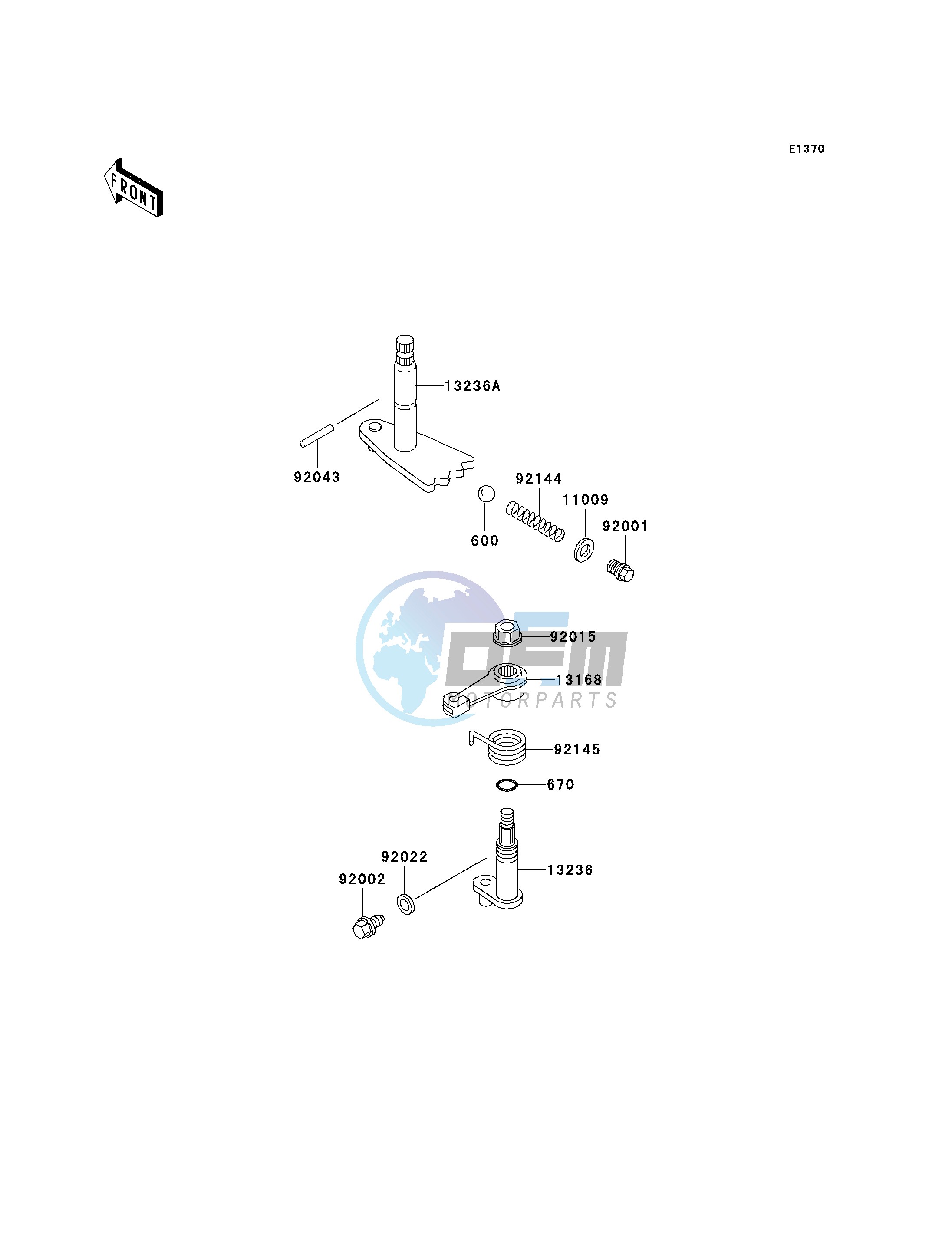 GEAR CHANGE MECHANISM