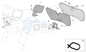 Scarabeo 500 drawing Central body II