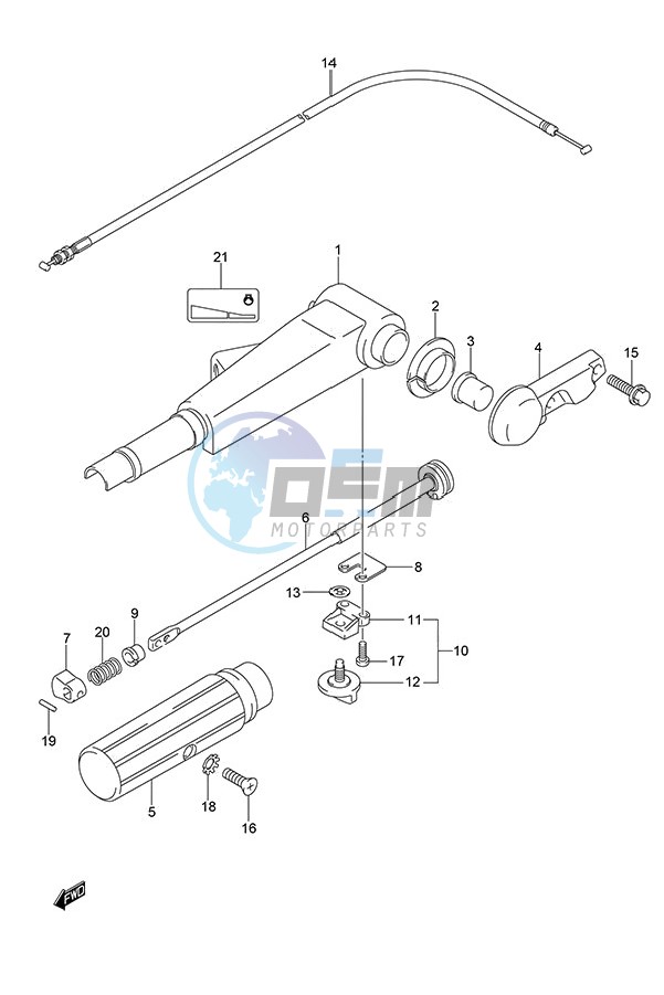 Tiller Handle