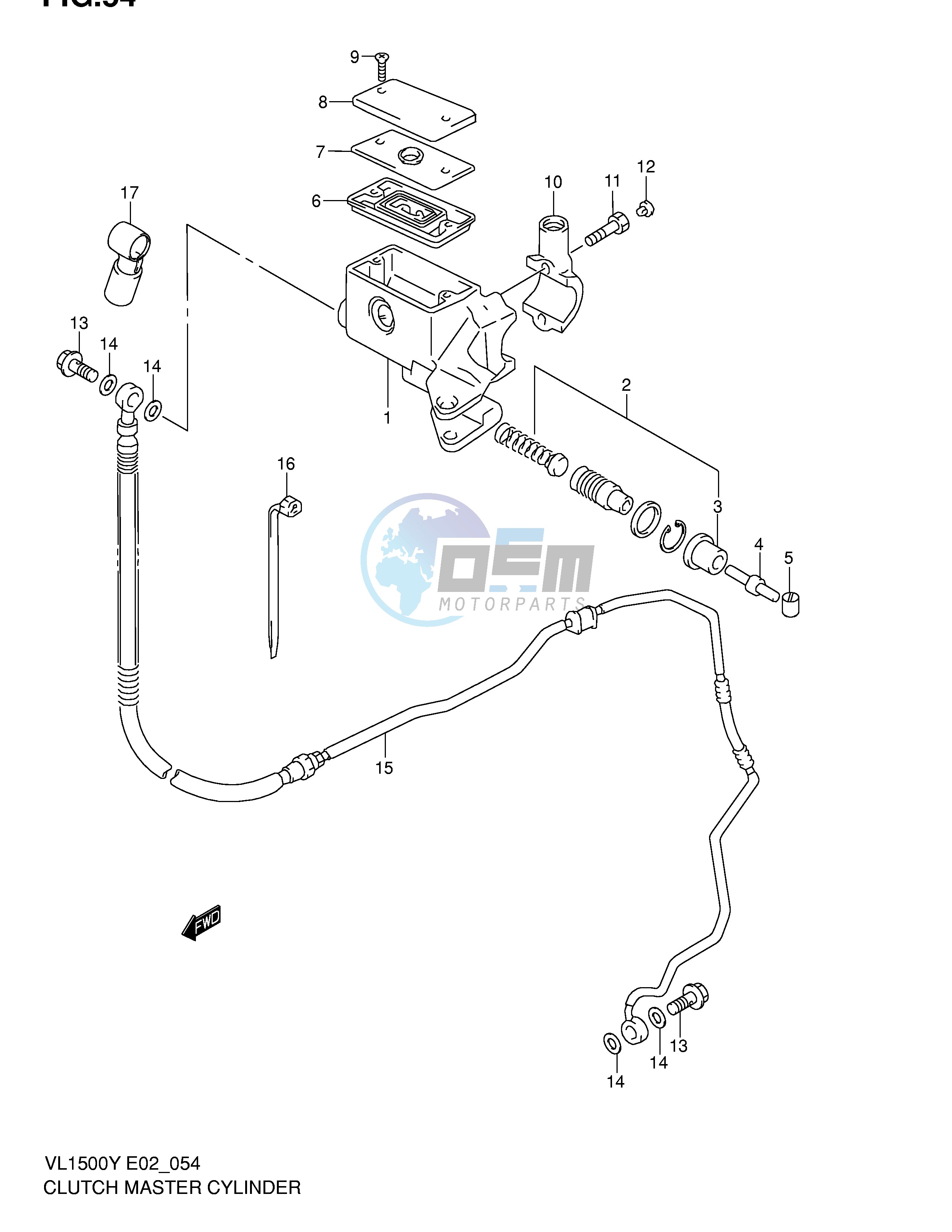 CLUTCH MASTER CYLINDER