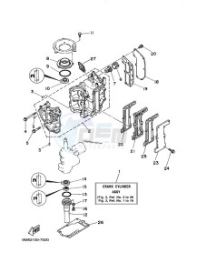 6DMHS drawing CYLINDER--CRANKCASE