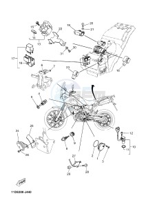 XT660Z TENERE (2BD3) drawing ELECTRICAL 2