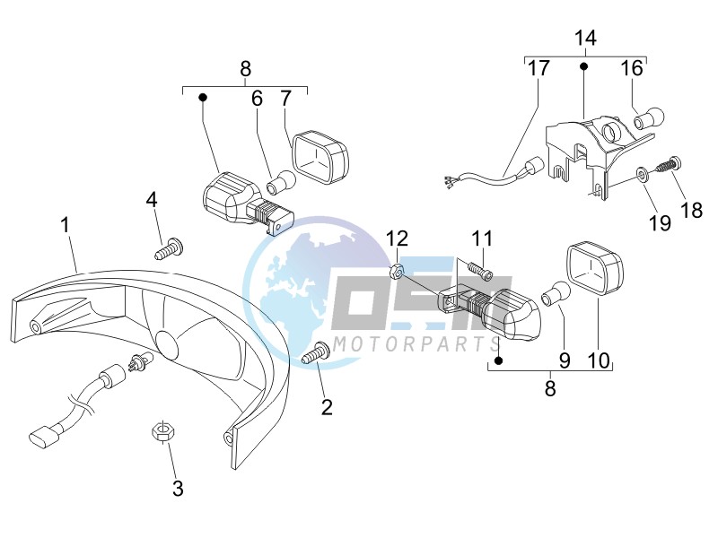 Tail light - Turn signal lamps