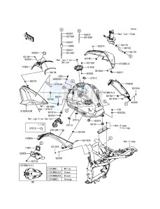 Z800 ZR800ADS FR GB XX (EU ME A(FRICA) drawing Fuel Tank