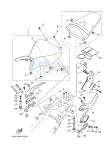 MTN250 MTN-250 MT-250 (B046) drawing SEAT