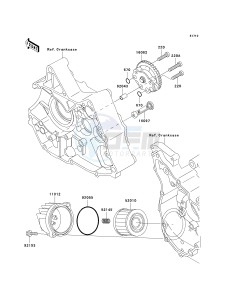 AN 112 D (D2-D3) drawing OIL PUMP