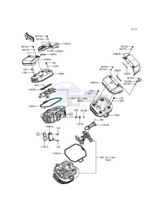 VULCAN_1700_VOYAGER_ABS VN1700BGF GB XX (EU ME A(FRICA) drawing Cylinder Head Cover