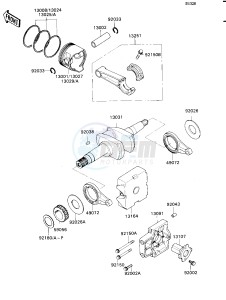 KAF 540 E [MULE 2030] (E1) [MULE 2030] drawing CRANKSHAFT_PISTON