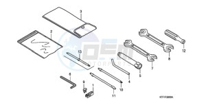 SH1259 France - (F / CMF 2F) drawing TOOLS