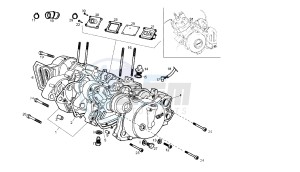 SENDA SM X-TREM 2A EDIZIONE - 50 CC VTHSR2C1A EU2 2A EDIZIONE drawing CRANKCASE - COVER