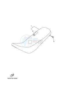 TT-R125 TT-R125LWE (2PTC) drawing SEAT