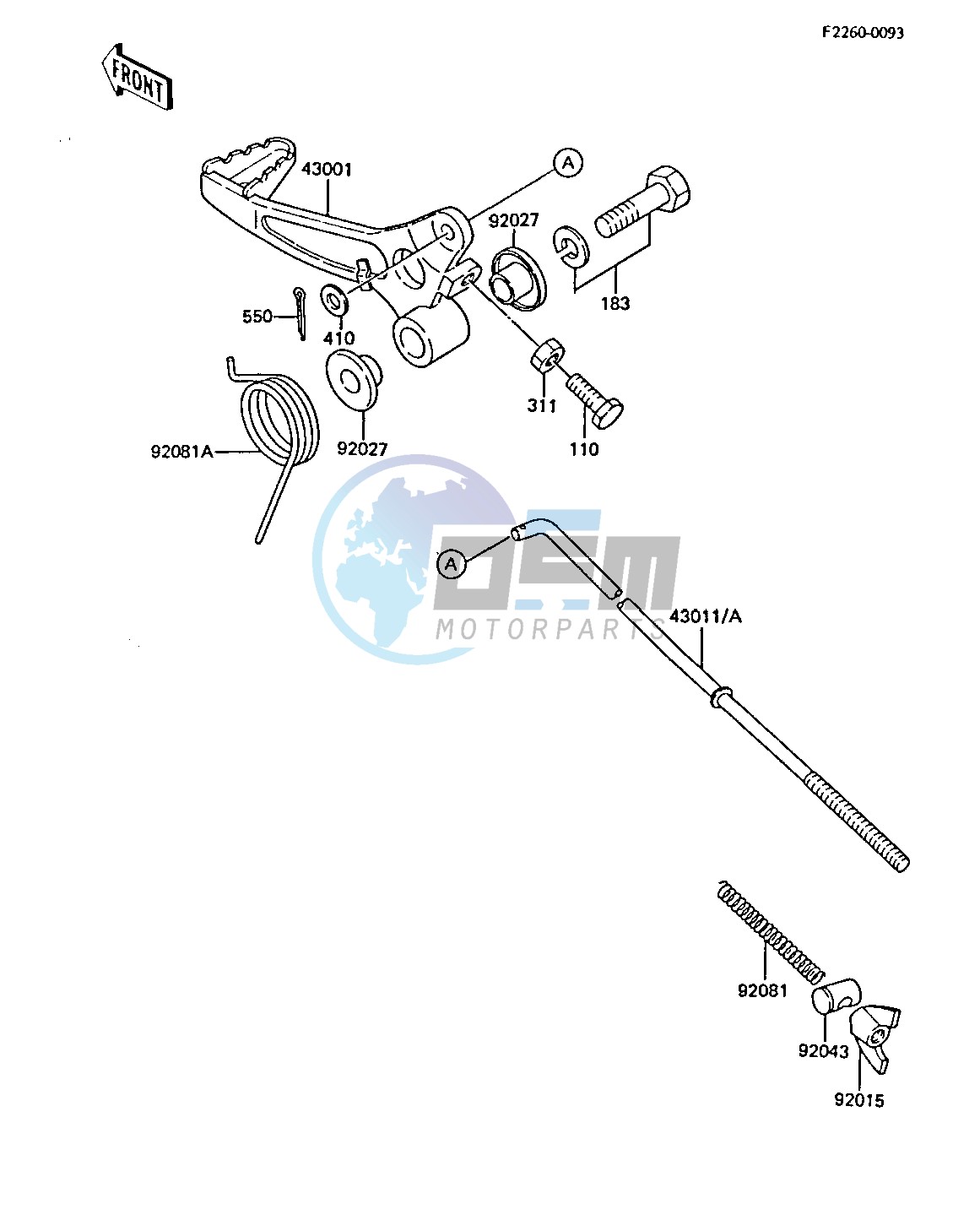 BRAKE PEDAL