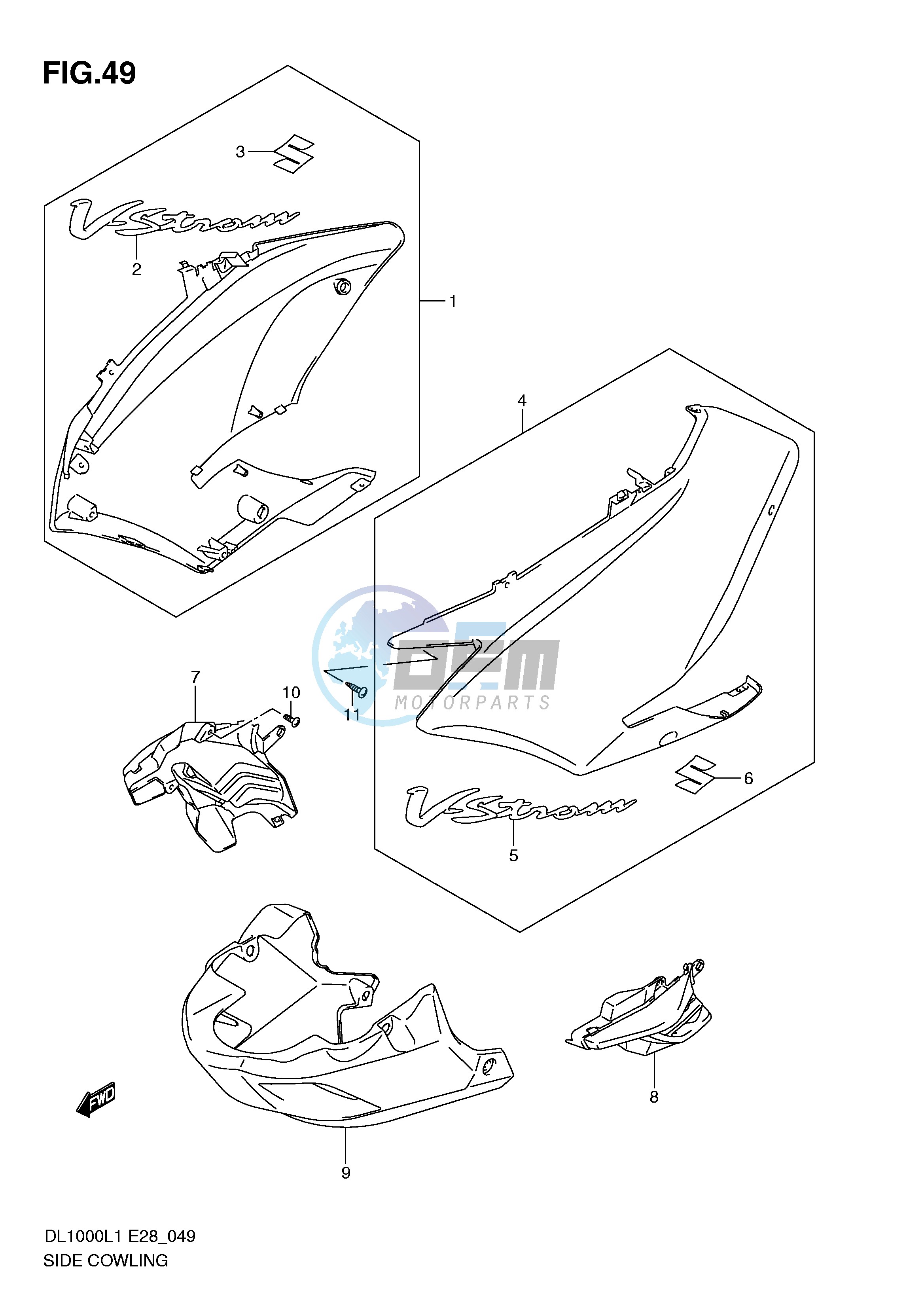 SIDE COWLING