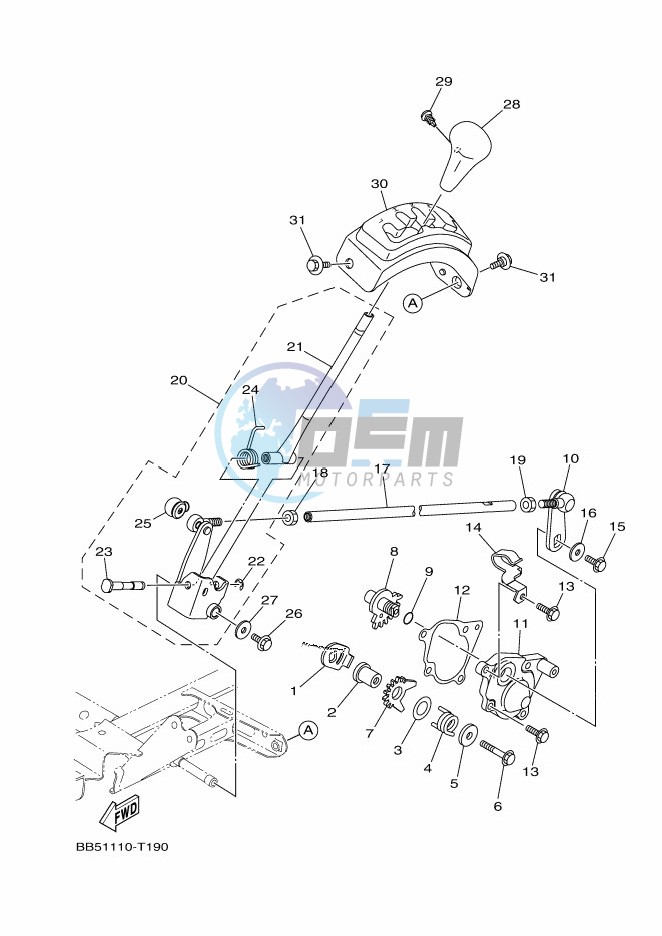 SHIFT SHAFT