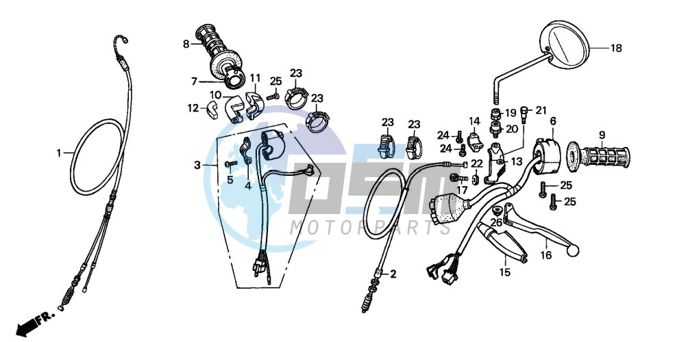 HANDLE LEVER/SWITCH/ CABLE