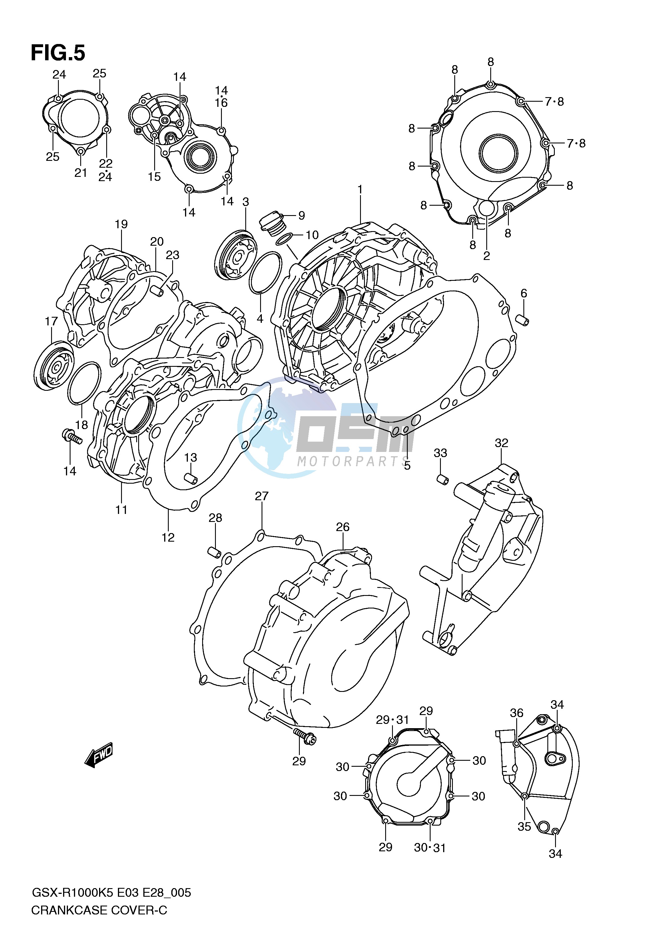 CRANKCASE COVER