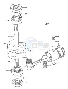 DT 2 drawing Crankshaft