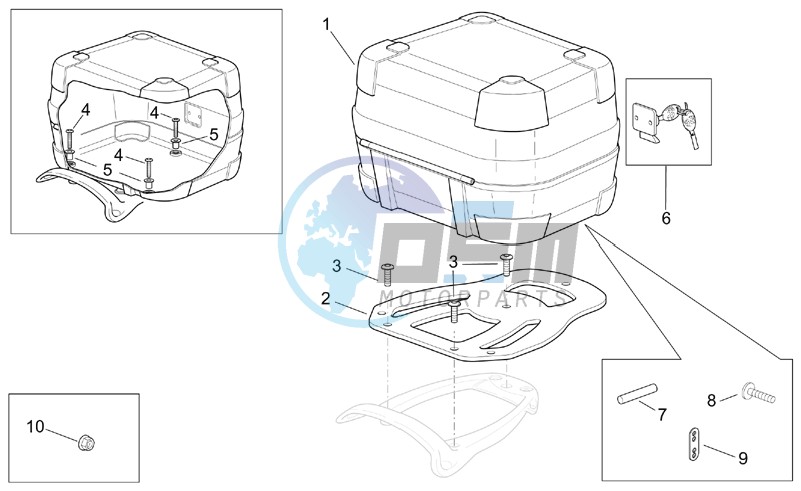 Top box with angulars