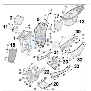 TWEET 125 N drawing COWLING