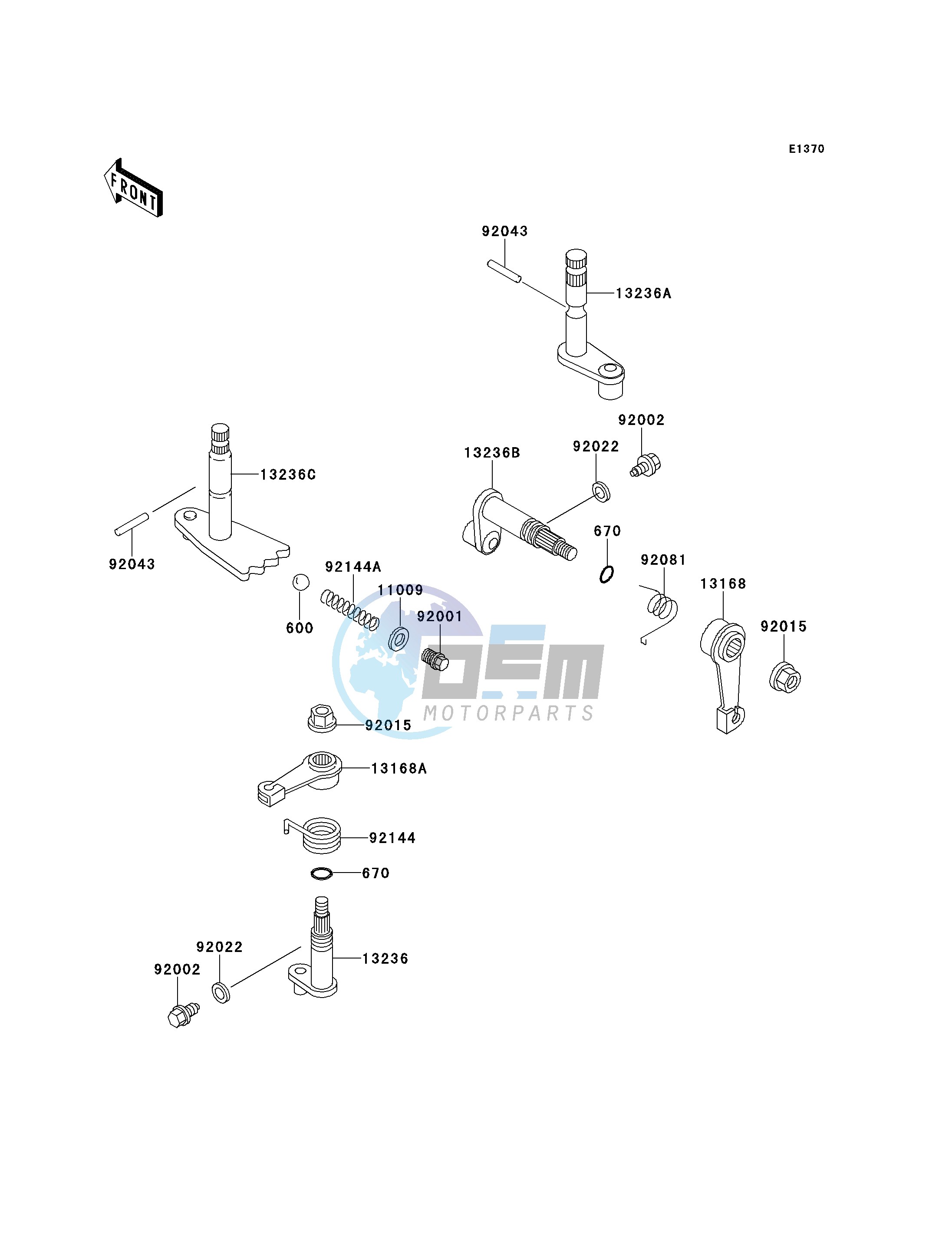 GEAR CHANGE MECHANISM