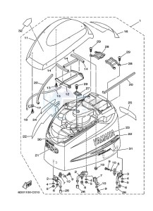 Z300TURD drawing TOP-COWLING