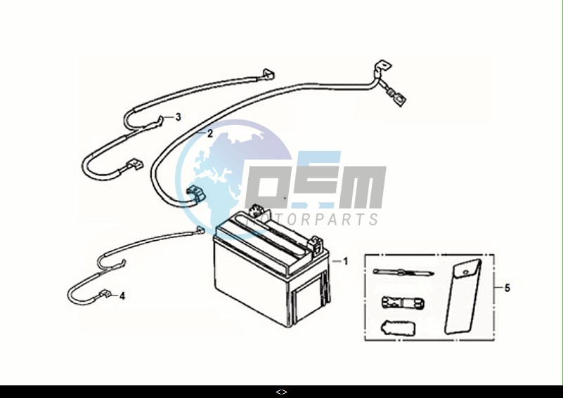 BATTERY - TOOL BOX