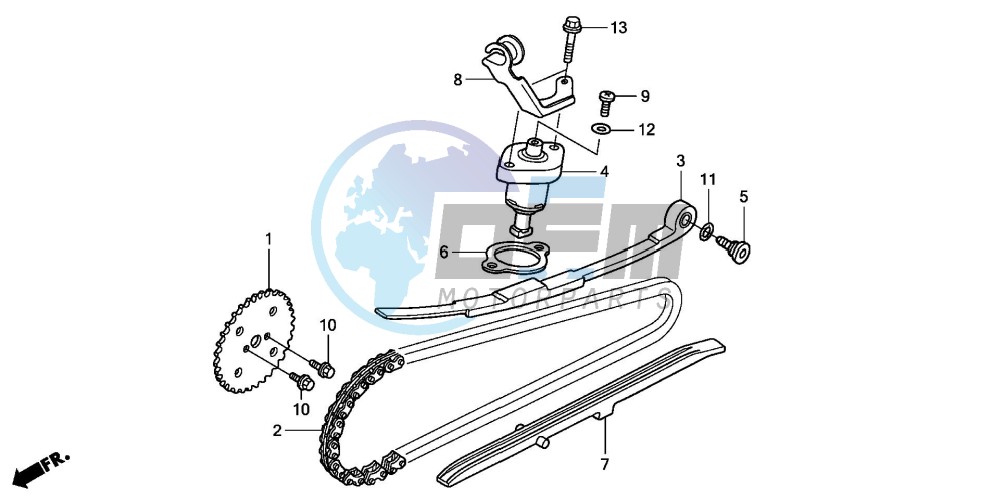 CAM CHAIN/TENSIONER