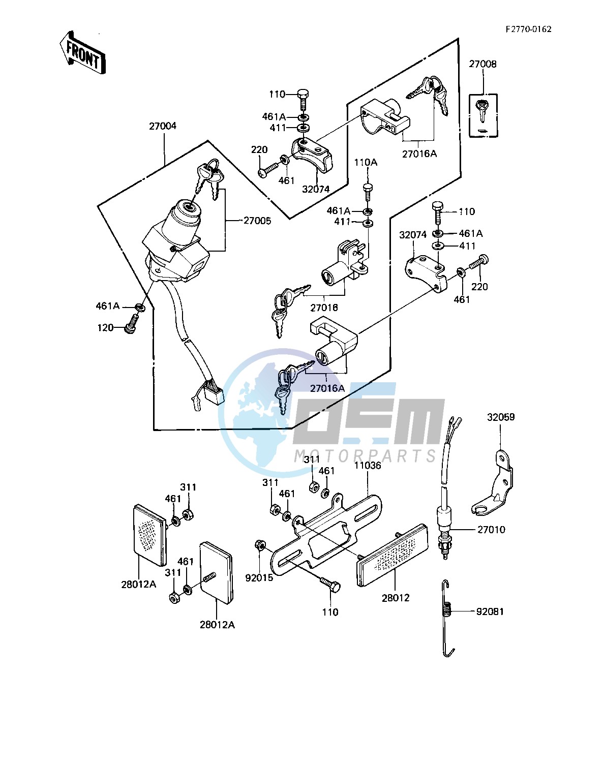 IGNITION SWITCH_LOCKS_REFLECTORS