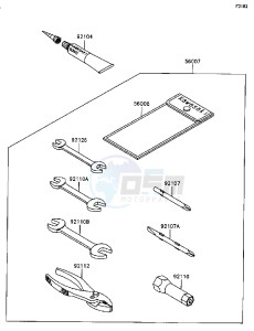 JL 650 A [SC] (A1-A5) [SC] drawing OWNERS TOOLS