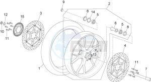 RSV4 1000 RR (APAC) (AUS, CP, NZ) drawing Front wheel