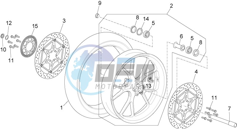 Front wheel