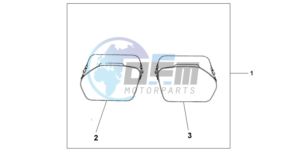 PANNIER INNER BAG SET