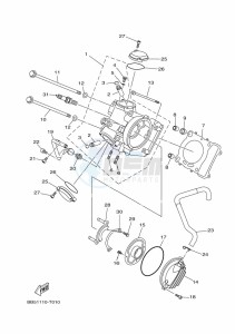 YFM450FWBD KODIAK 450 EPS (BEY2) drawing CYLINDER HEAD